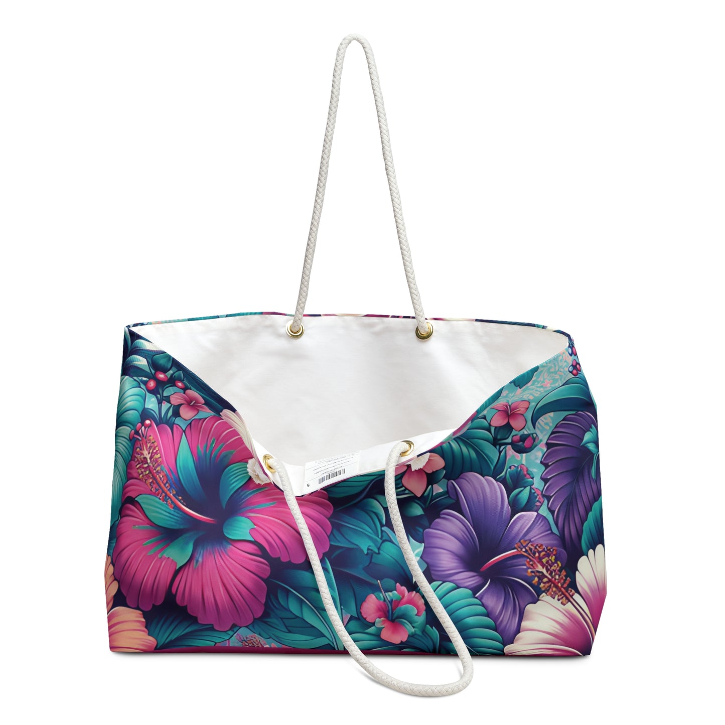 Hibiscus Kisses Weekender Tote Bag